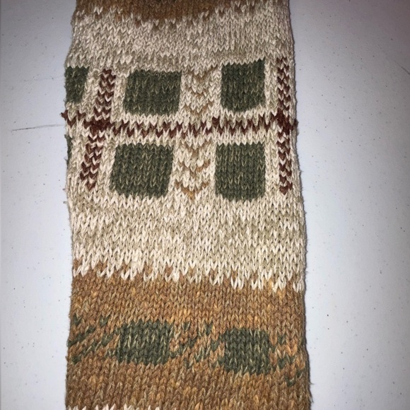 St. John's Bay Men's Patterned Crewneck Sweater - Olive, Brown, Cream - Picture 13 of 14